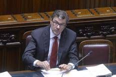 Il ministro dell'Economia Giancarlo Giorgetti (Fotogramma)