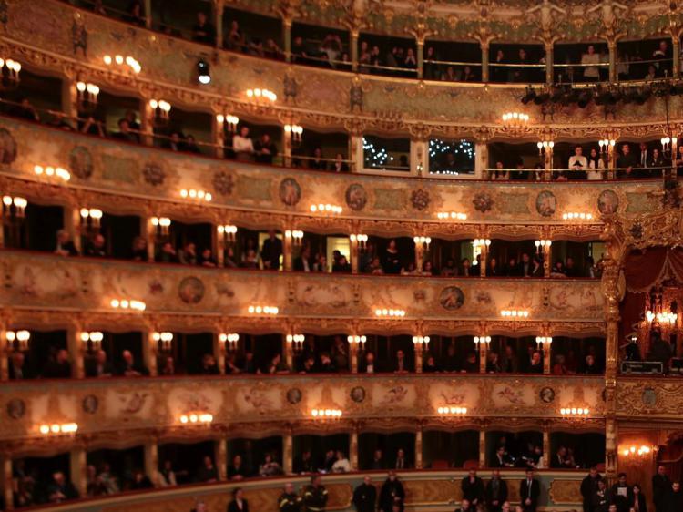 Interno del Teatro La Fenice (Fotogramma/Ipa)