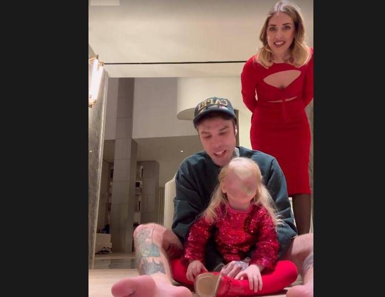 Fedez, Chiara Ferragni e la figlia 