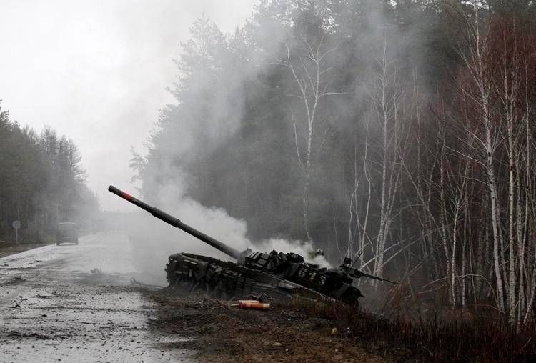 Carro armato in Ucraina (AFP)