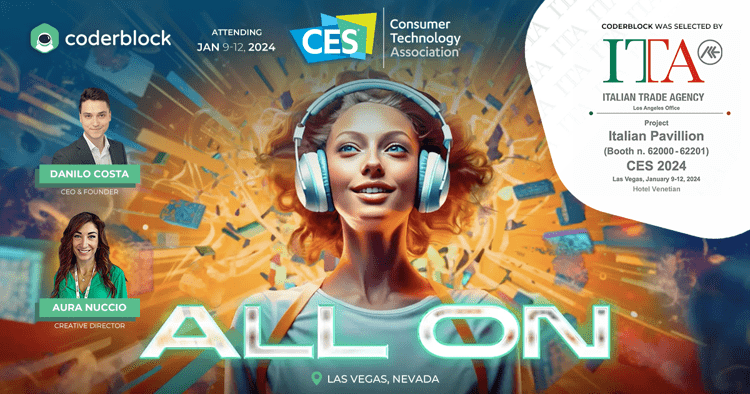 Le startup italiane del CES 2024 presenti anche sulla piattaforma di Coderblock