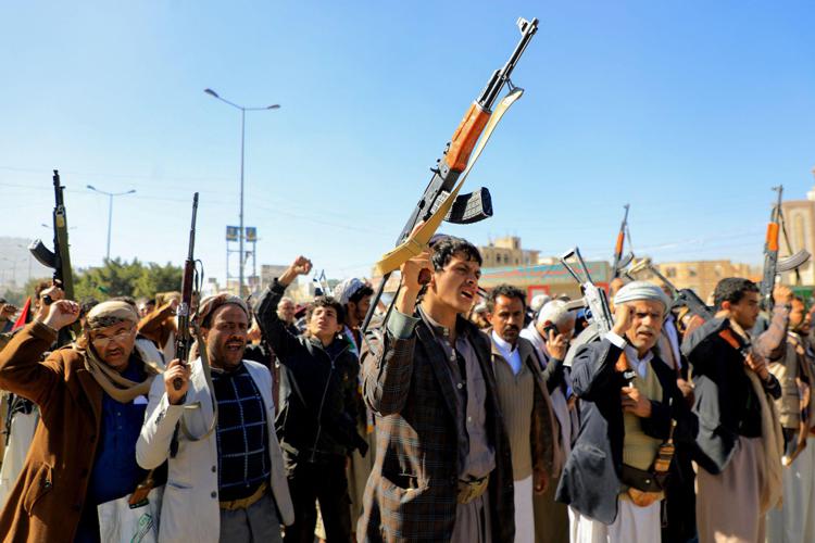 Miliziani Houthi (Afp)