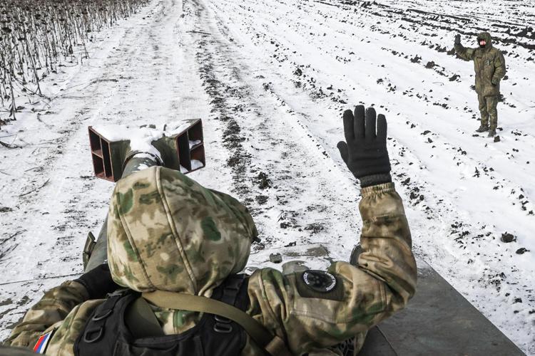 Soldati ucraini - (Fotogramma)