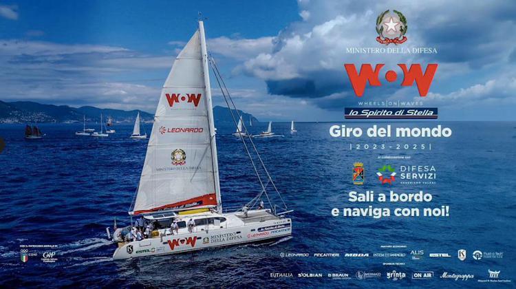 Online il sito di WoW, giro del mondo in catamarano accessibile a disabili
