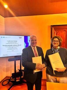 Nella foto, da sinistra: Klaus Algieri, Cinthia Bianconi