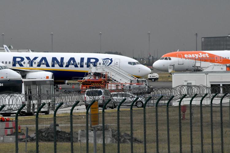Volo Ryanair (Fotogramma)