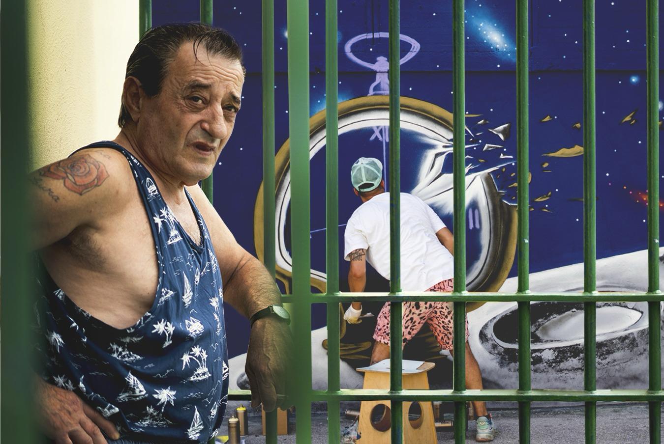 ピストイア刑務所、受刑者の壁画で「顔が変わる」