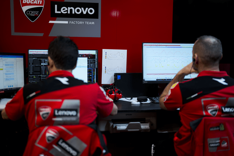 Tecnologia e Ai, così in MotoGP Lenovo 'aiuta' Ducati Corse