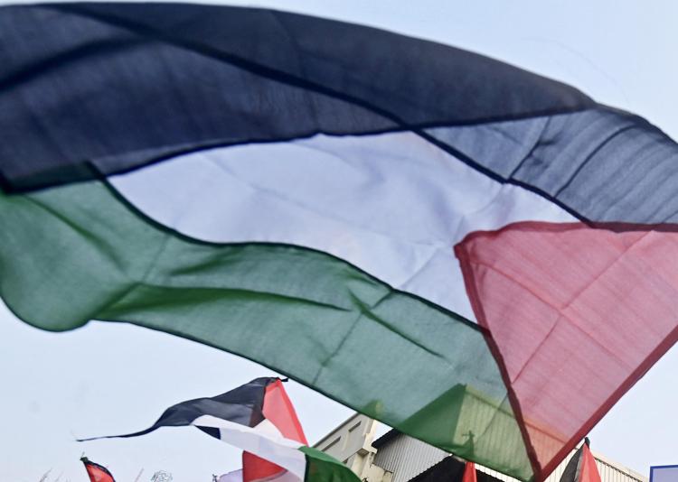 Bandiera palestinese - Afp