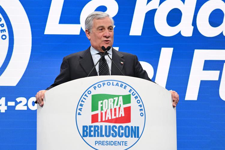 Il segretario nazionale di Forza Italia Antonio Tajani 