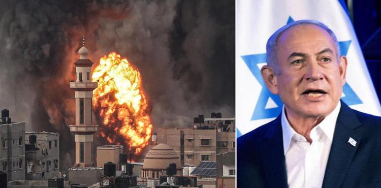 Raid su Gaza. Benjamin Netanyahu