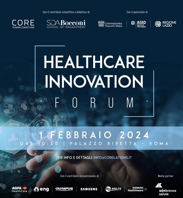 Al via la seconda edizione di Healthcare Innovation Forum