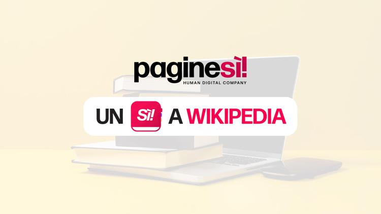 Sì! a Wikipedia. Sauro Pellerucci Ceo e Founder di Pagine Sì! S.p.A. sostiene la piattaforma di Jimmy Donal Wales