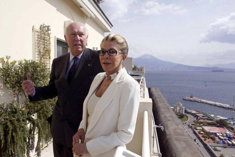 Vittorio Emanuele di Savoia e Marina Doria a Napoli - Fotogramma /Ipa