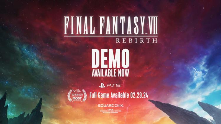 Final Fantasy VII Rebirth, demo gratuita su PS5