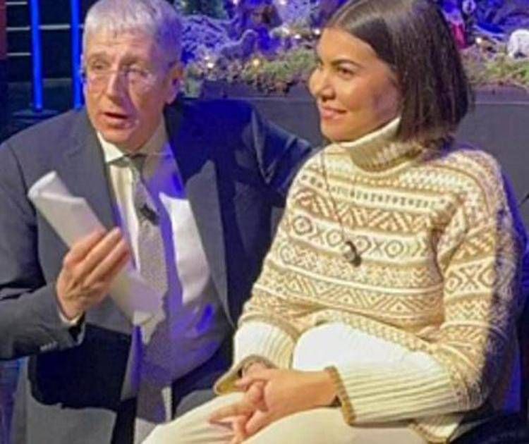 Carlotta Dessì con Mario Giordano  - Dal profilo Instagram del giornalista 