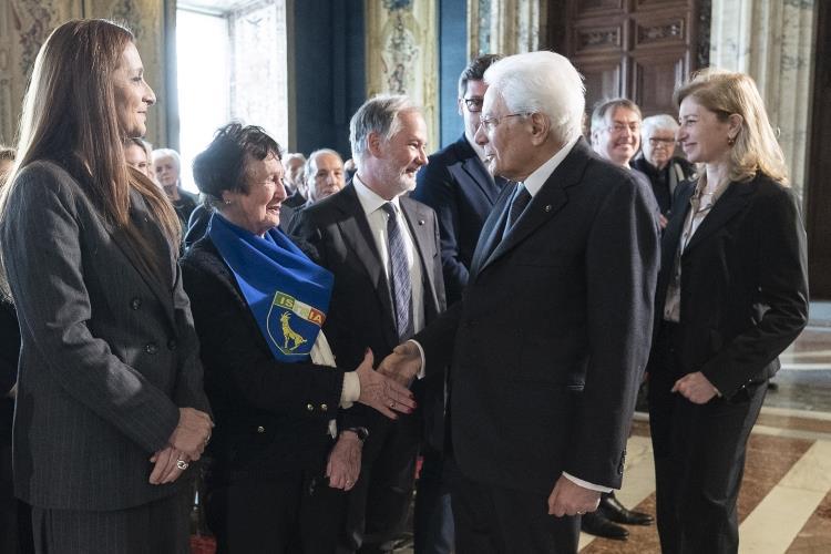 l Presidente della Repubblica Sergio Mattarella e la signora Laura in occasione della celebrazione del “Giorno del Ricordo” 2023