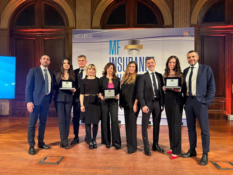 Foto Gruppo MF Insurance awards 2024