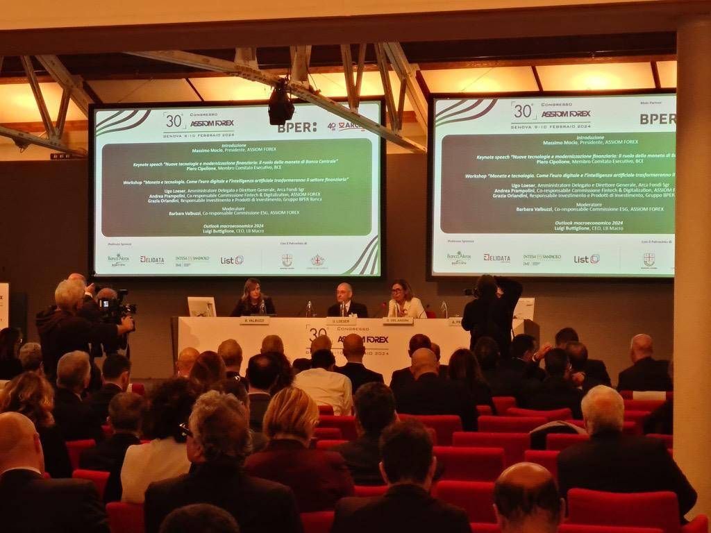 金融、第 30 回年次 Assiom Forex Congress がジェノヴァで開幕