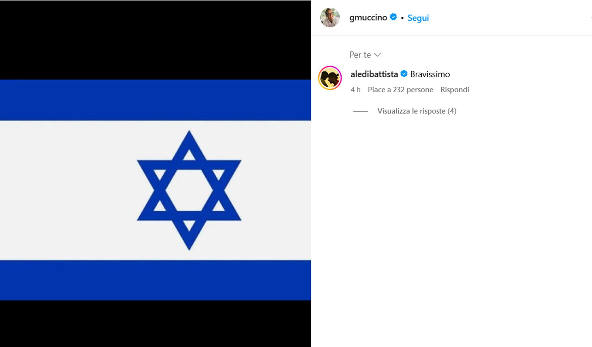Gabriele Muccino posta bandiera Israele con inno di Mameli: è polemica!