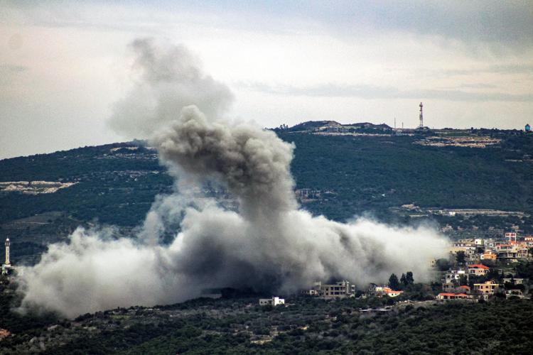 Bombardamenti israeliani in Libano - (Afp)