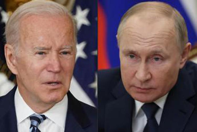 Joe Biden e Vladimir Putin - Afp