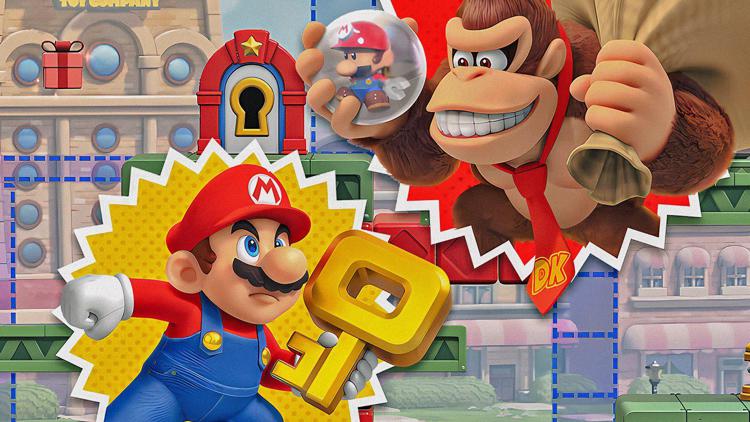 Mario Vs. Donkey Kong ci riprova su Switch dopo vent'anni