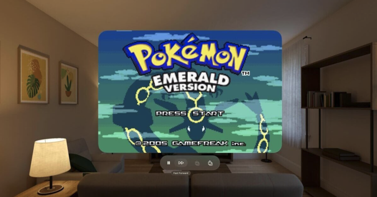 Game Boy su Apple Vision Pro, un emulatore porta i Pokémon nella VR
