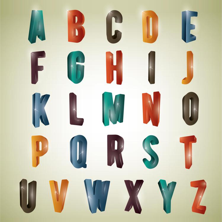 Lettere dell'alfabeto -   