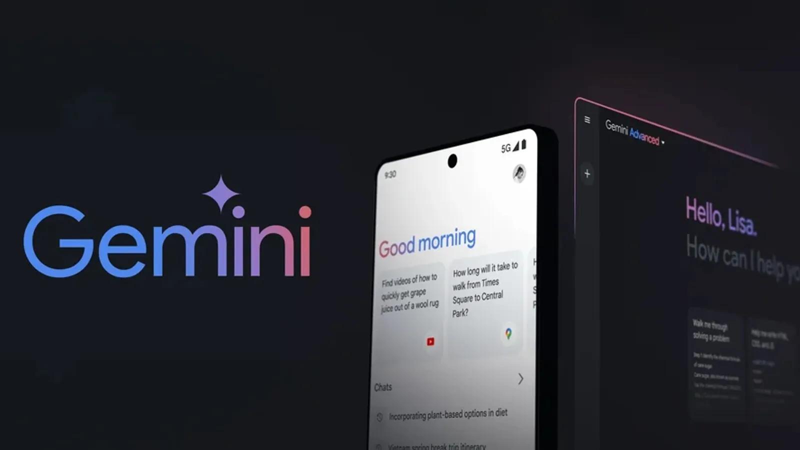 Gemini AI now available in emails, documents, and spreadsheets for 22 euros/month
