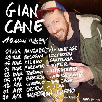 Ten years as a soloist, Giancane: “My dream? A song with Max Pezzali”