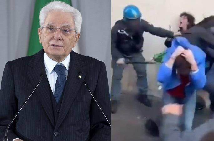 Pisa ve Floransa'da polis suçlamada bulundu, Mattarella müdahale etti
