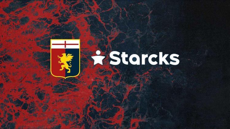 Partnership Starcks e Genoa, primo accordo con un club di Serie A