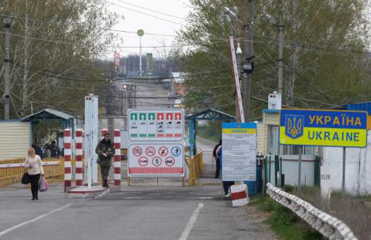 Il confine tra Transnistria e Ucraina