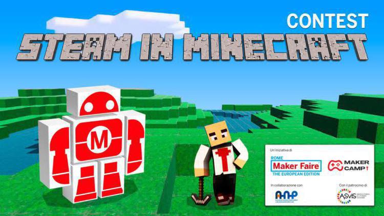 'Steam in Minecraft', contest su transizione ecologica premia idee della scuola