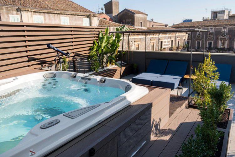 Jacuzzi-Hotel-Swim Spa J-13 PowerPlay terrazza_Palazzo Sangiorgio
