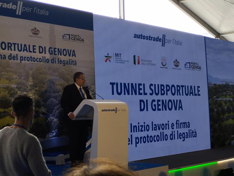 Toti: 'Inizio lavori tunnel è sogno che si avvera'