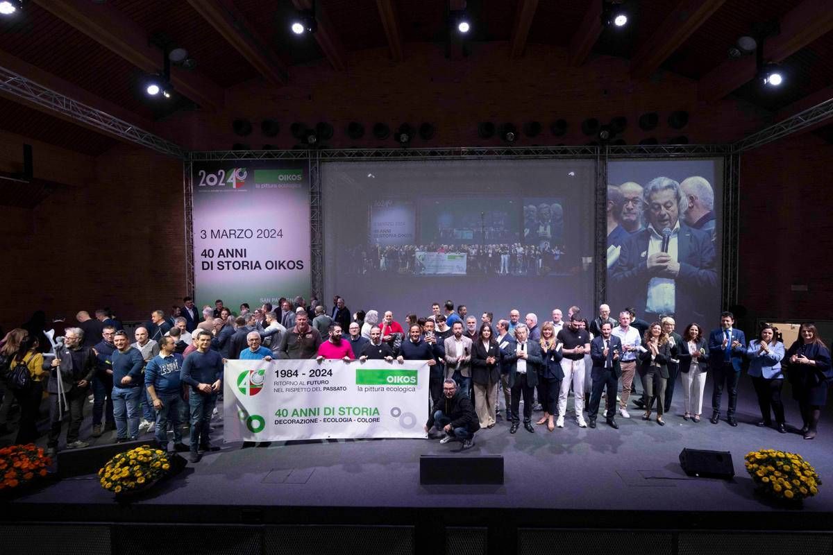 Le pitture ecologiche made in Italy compiono 40 anni, anniversario fondazione Oikos