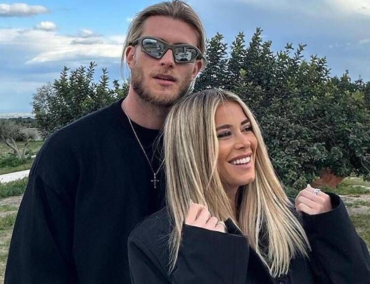 Diletta Leotta con Loris Karius (Fotogramma) 