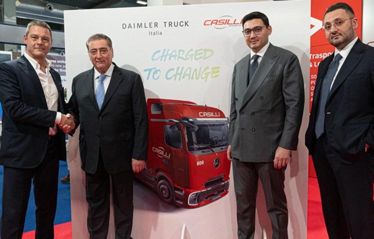 Casilli con Daimler Truck Italia per la decarbonizzazione dei trasporti