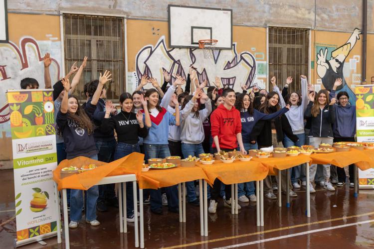 Ottava edizione del Vitamina Day: il Liceo Manara di Roma e World Matic promotori di una sana alimentazione