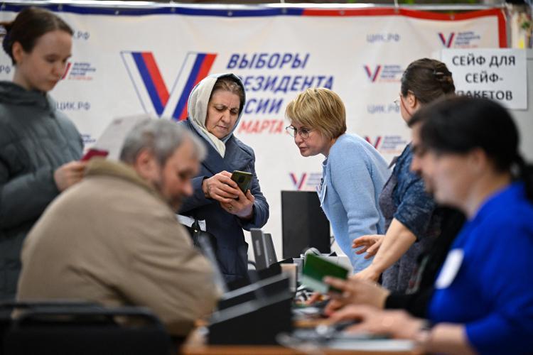 Le elezioni in Russia - (Afp)