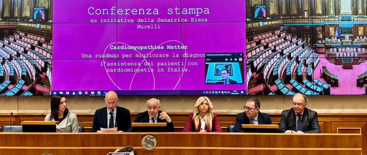 Presentato al Senato primo Report italiano sulle cardiomiopatie