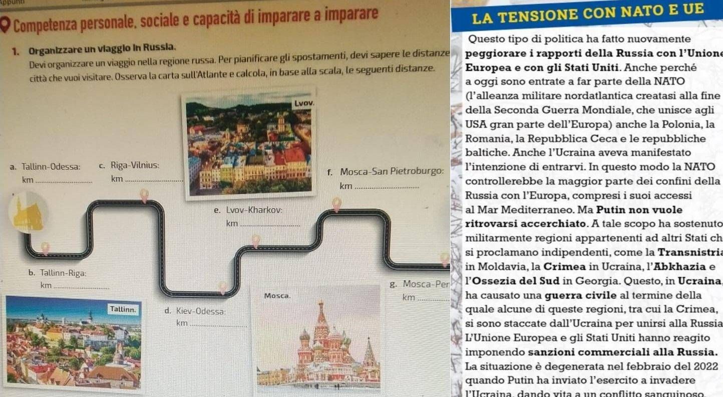 İtalyan okullarındaki Putin yanlısı kitaplar, işte bunları kimlerin keşfettiği