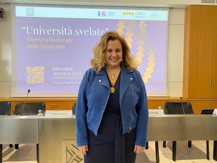 Giovanna Iannantuoni, rettrice dell’università degli studi di Milano-Bicocca