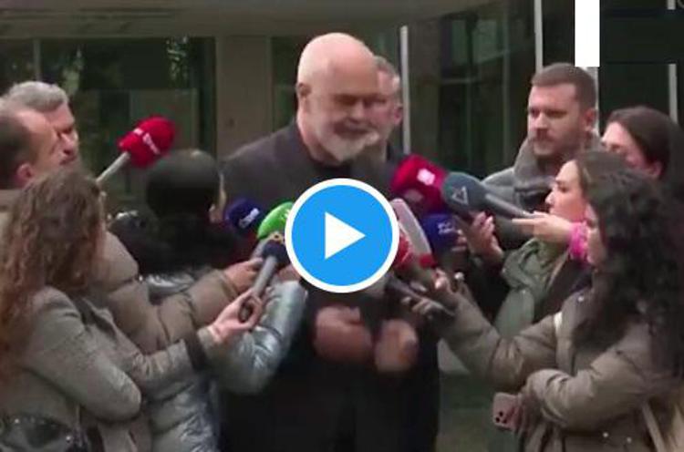 Il premier albanese Edi Rama