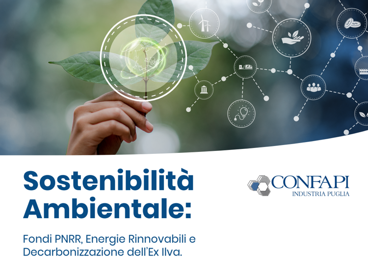 Sostenibilità: Pnrr, rinnovabili e decarbonizzazione Ex Ilva, convegno a Taranto