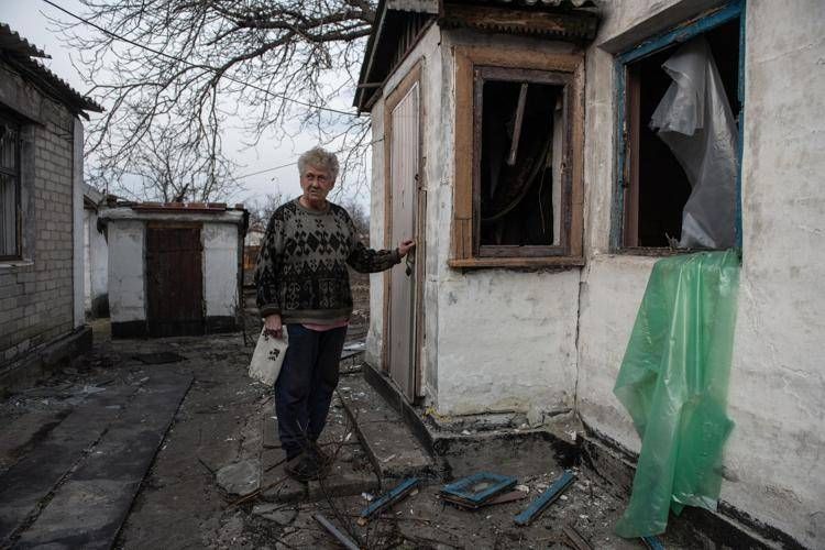 Macerie in Ucraina - (Afp)