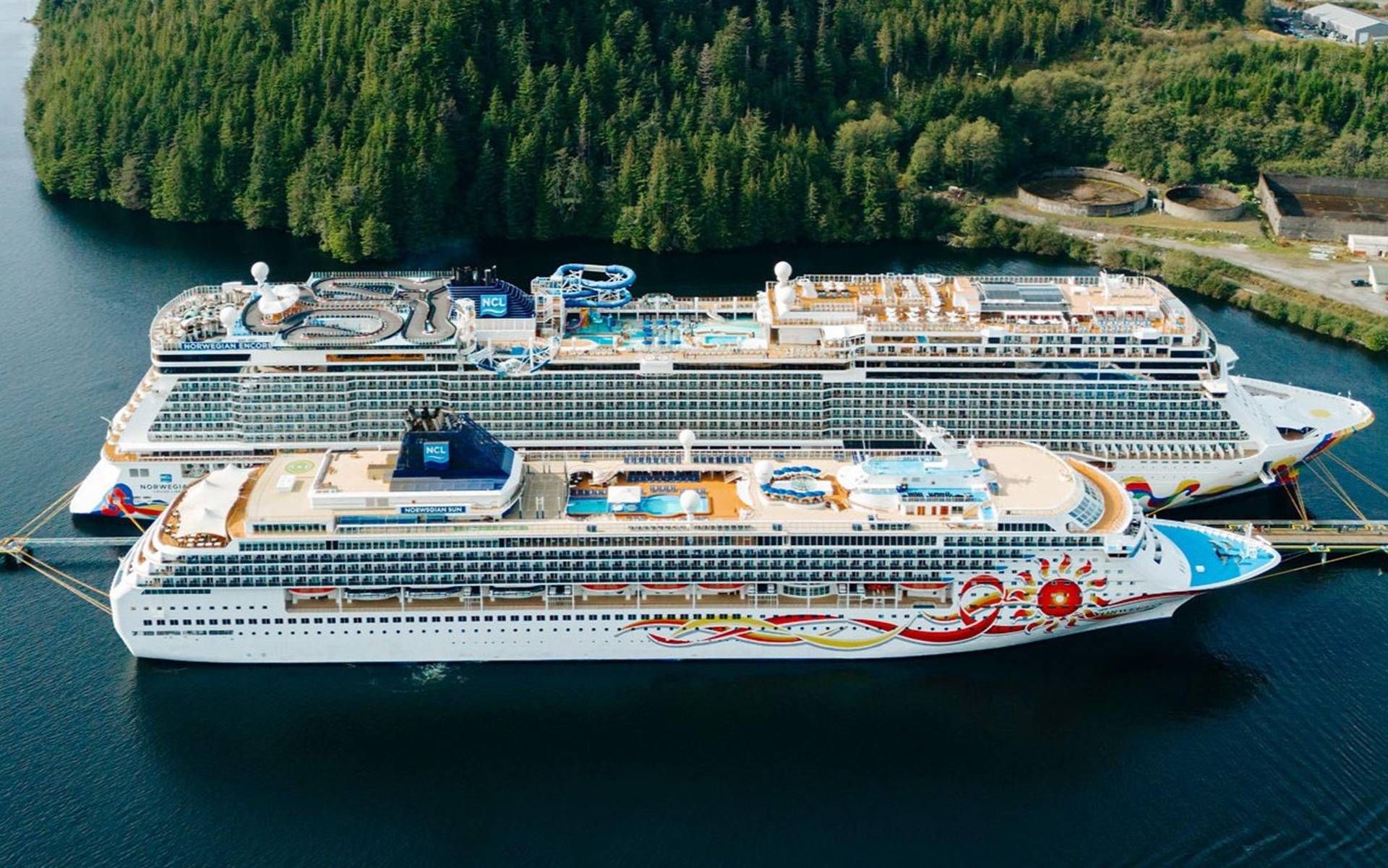 Castaways on an African island chase after an abandoned cruise ship