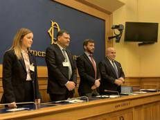 Un momento della presentazione dell'evento alla Camera dei Deputati